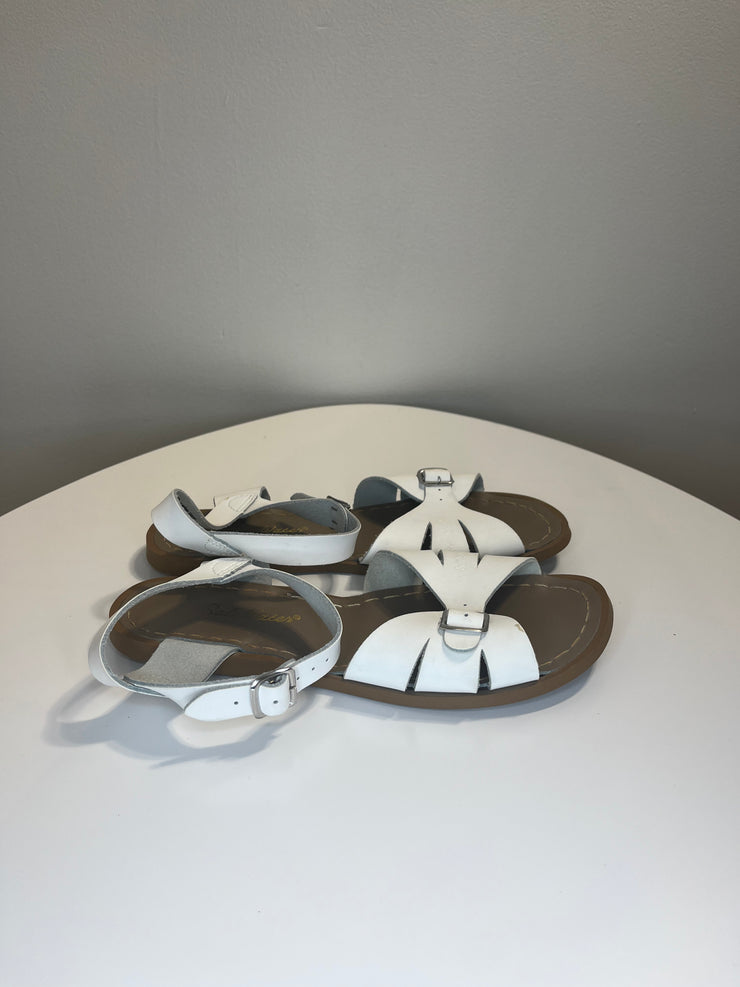 Salt Water Whte Strappy Sandal