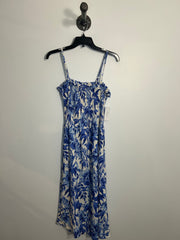 H&M Blu/Wht Patterned Dress