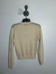 Zara Beige Sheer Longsleeve