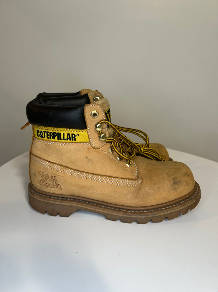 Caterpillar Brown Work Boots