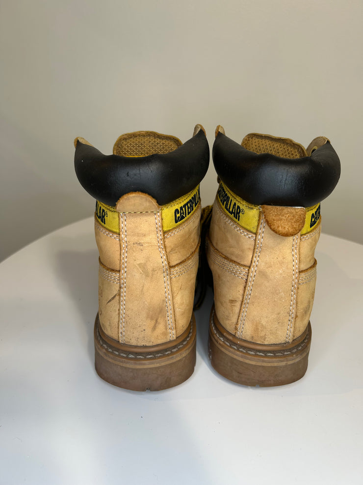 Caterpillar Brown Work Boots