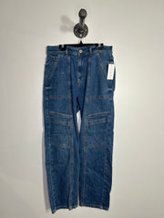 Kensie Blue Cargo Jeans