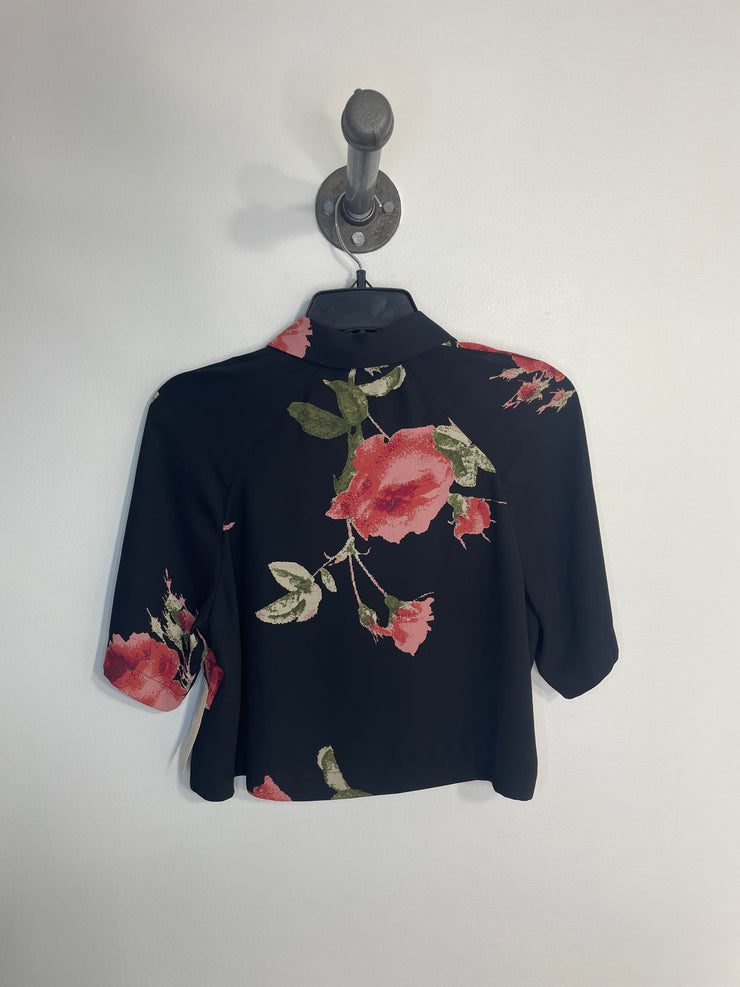 Wilfred Blk Pattern Blouse