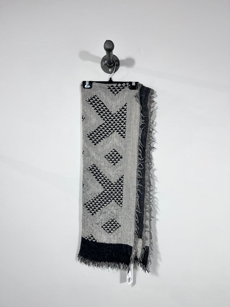 Wilfred Grey Wool Scarf