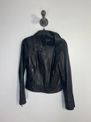 Mackage Black Leather Jacket