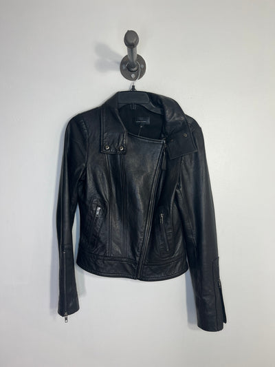 Mackage Black Leather Jacket