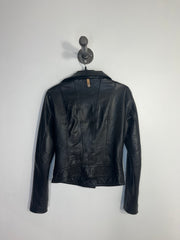 Mackage Black Leather Jacket