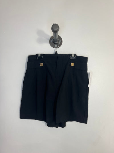 Zara Black Dress Shorts