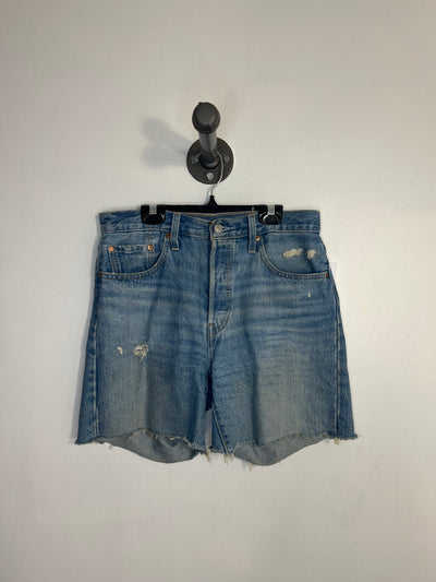 Levi's Distress Jean Shorts