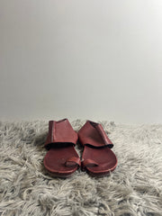 Pedro Garcia Maroon Sandals