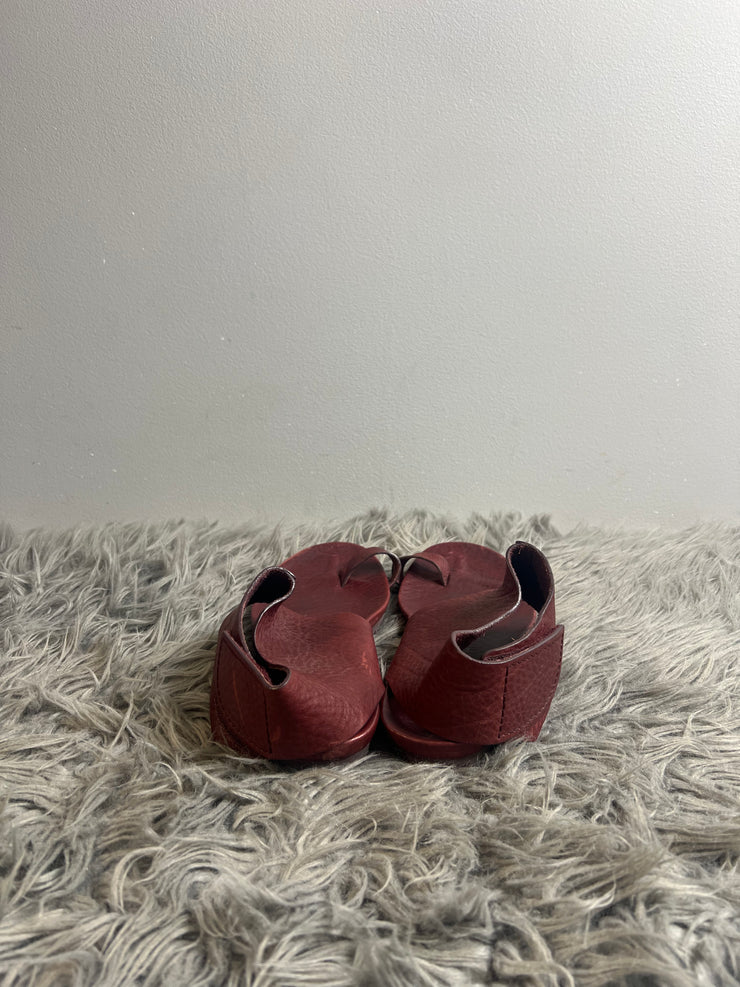 Pedro Garcia Maroon Sandals