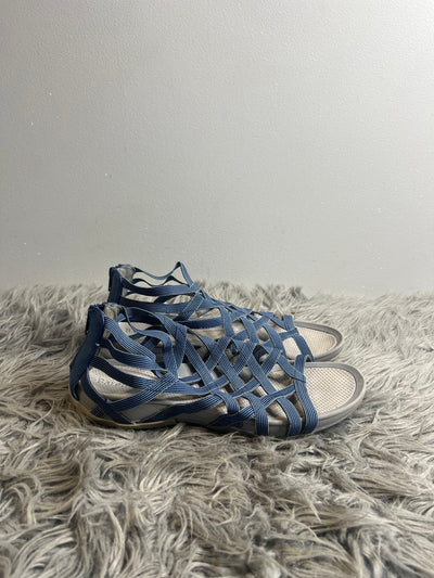 BareTraps Blue Strappy Sandal