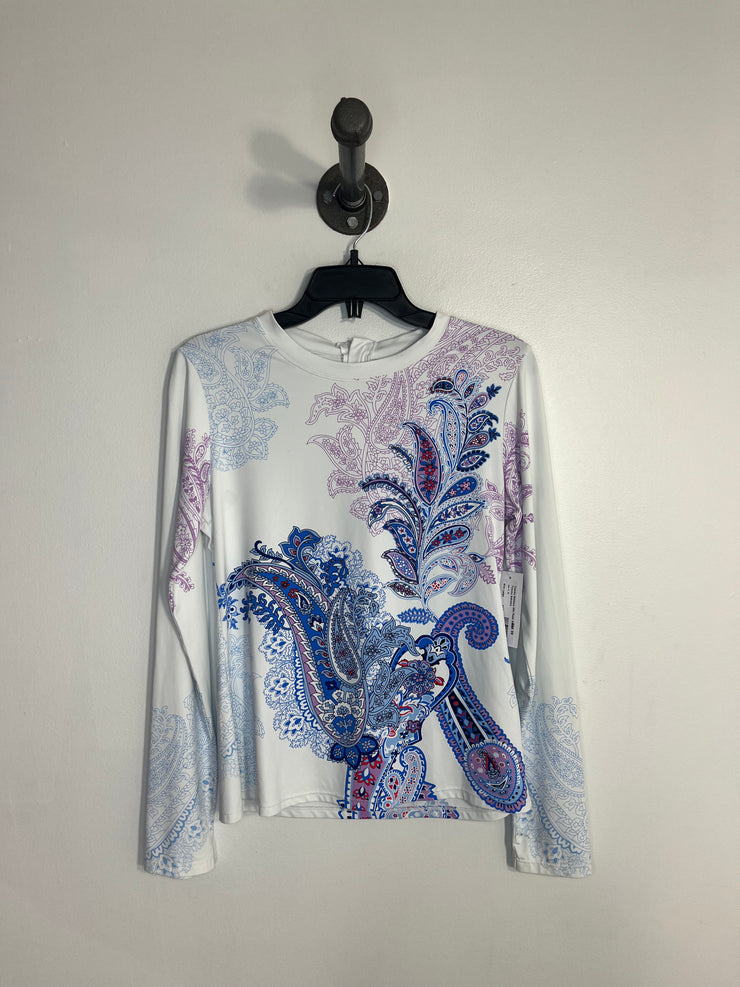 Tommy Bahama Wht Rash Gaurd