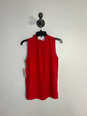 Violet+Claire Red Sheer Blouse