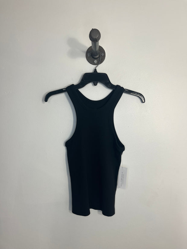 Everlane Black Ribbed Tank