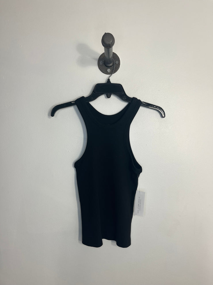 Everlane Black Ribbed Tank