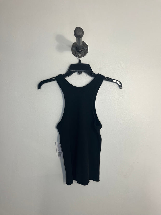 Everlane Black Ribbed Tank