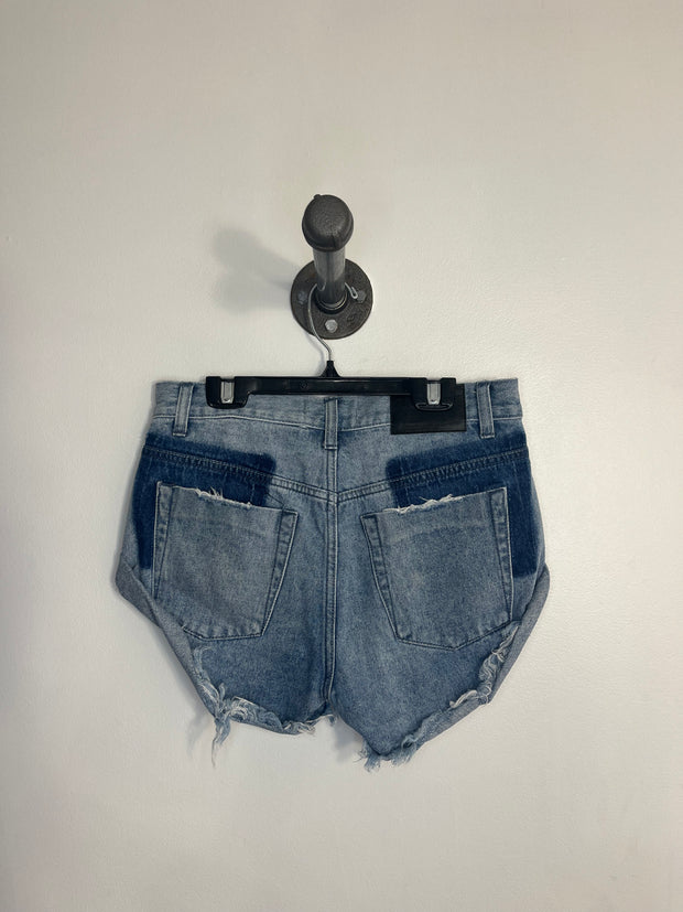 One Teaspoon Blue Denim Shorts