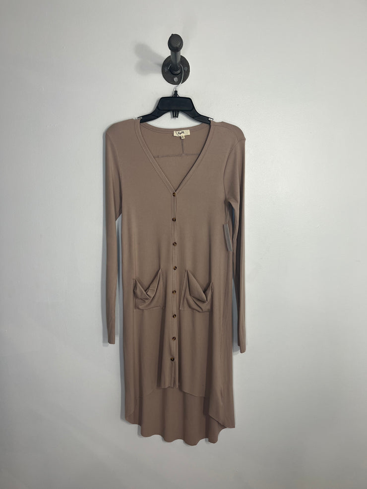 Kye Mi Beige Longslv Dress