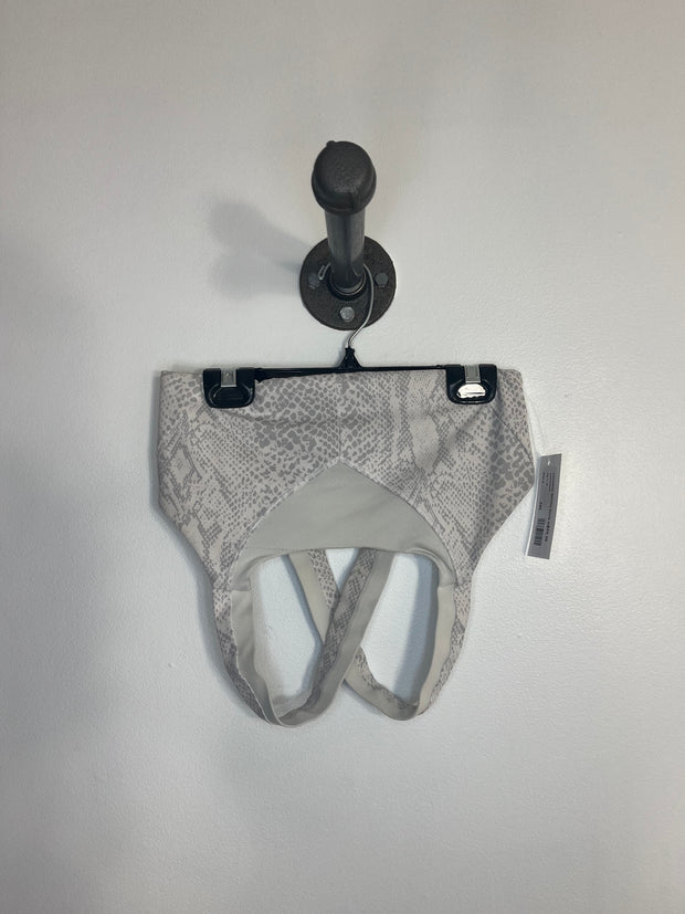 Lululemon Wht/Gry Sports Bra