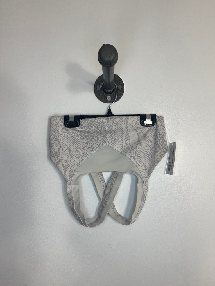 Lululemon Wht/Gry Sports Bra