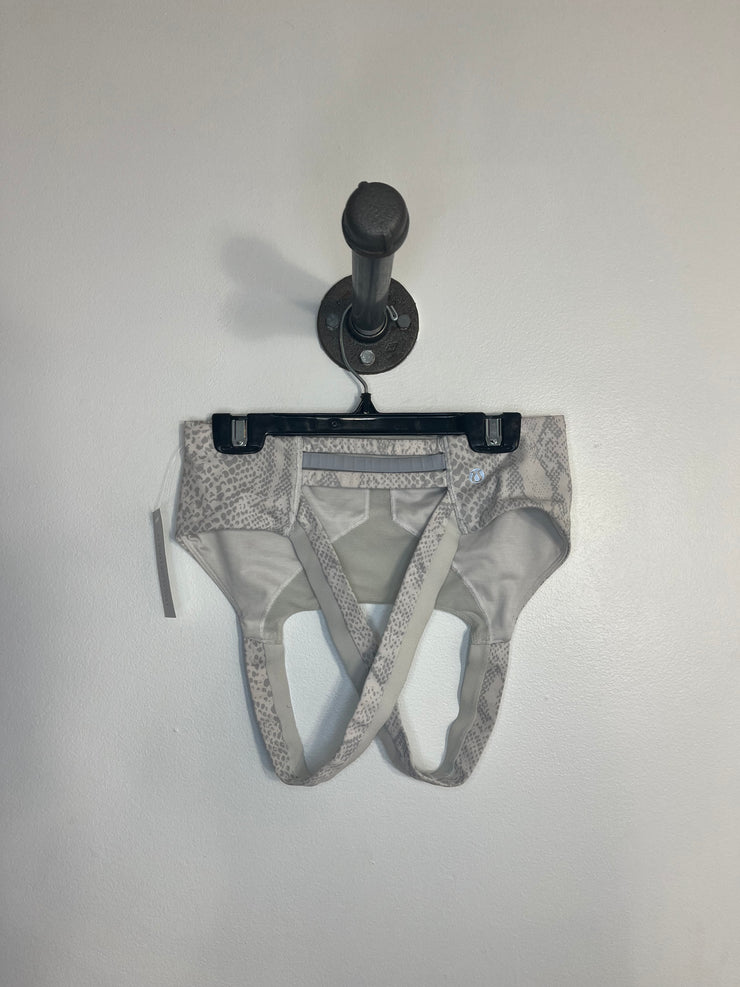 Lululemon Wht/Gry Sports Bra