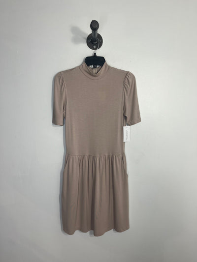 Priv Beige Midi Dress