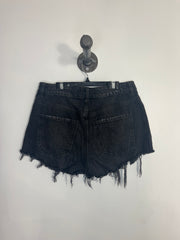 Garage Black Denim Shorts