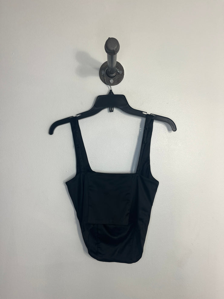 Abercrombie & F. Blk Silk Tank