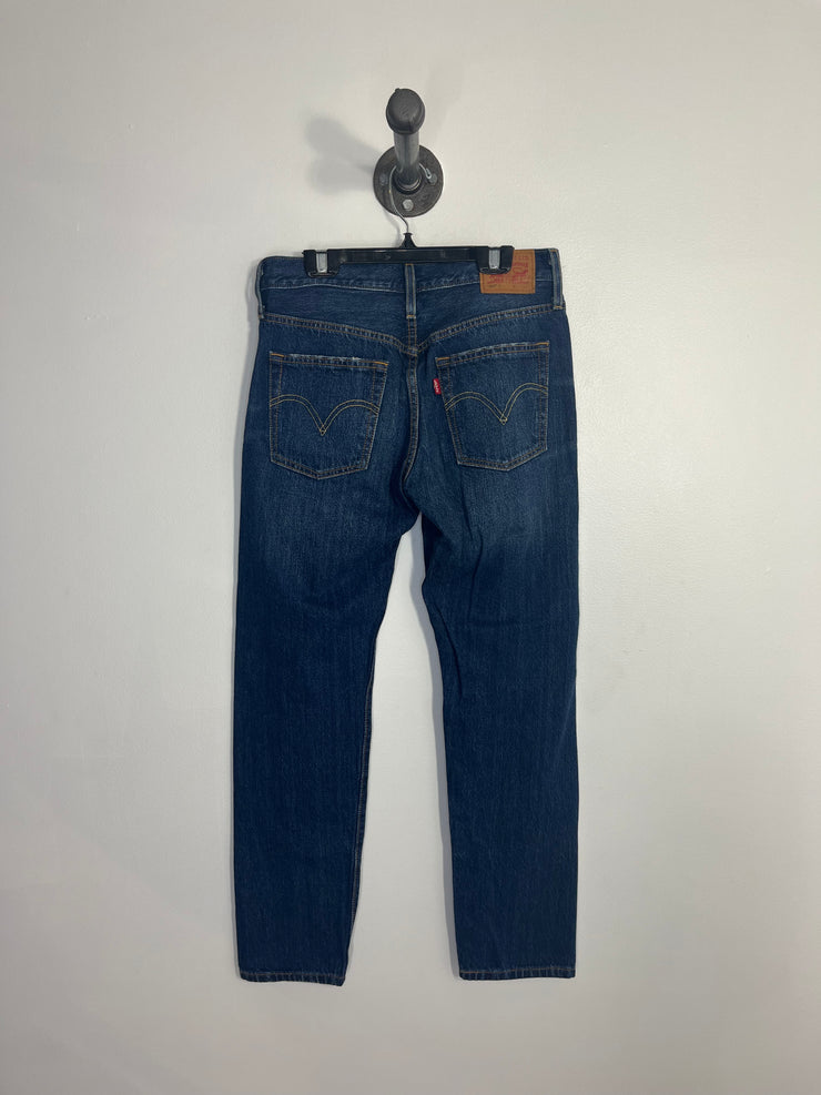 Levi's Dark Rip Straight Jeans