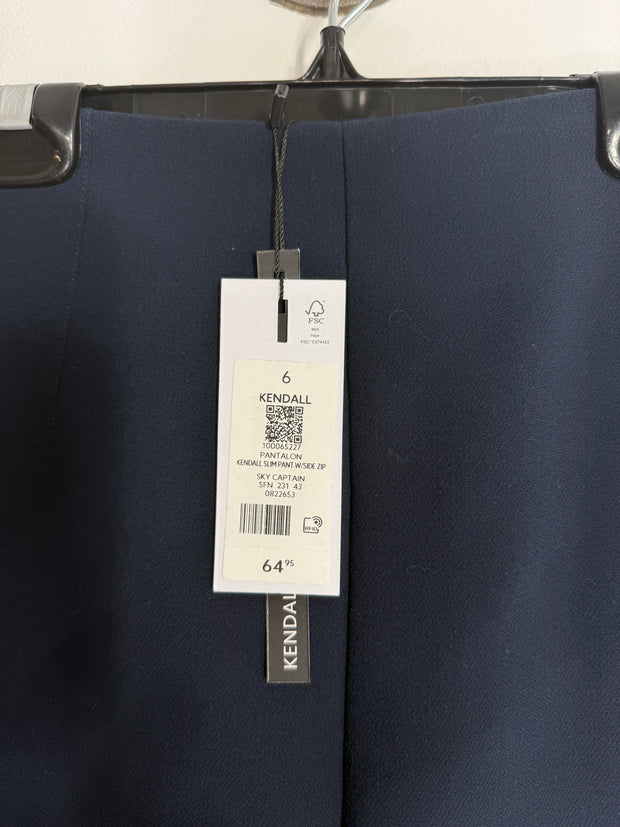 Dynamite Nvy Straight Trousers