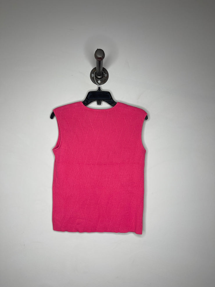 Liz Claiborne Pink Knit Tank