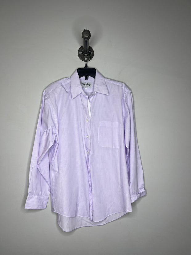 Get Lucky Purple Stripe Blouse