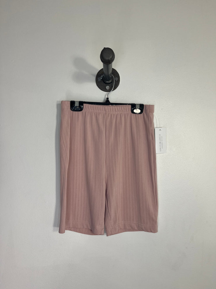 Ekouaer Pink T-Shirt/Short Set