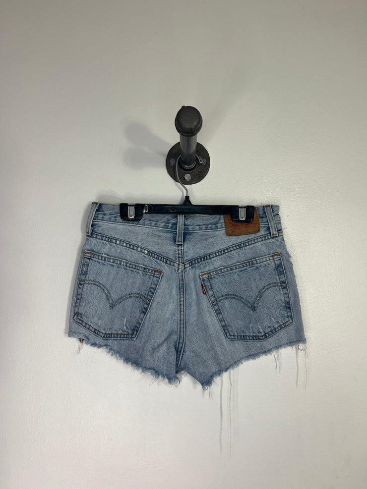 Levi's Distressed Jean Shorts