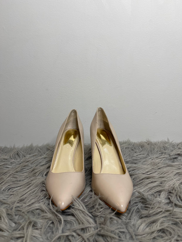 Marc Fisher Beige Point Heels