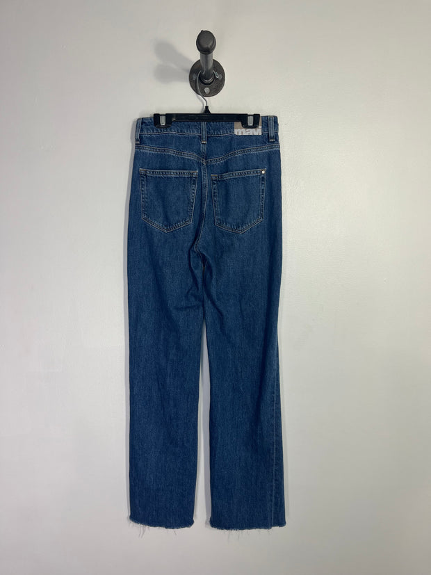 Mavi Dark Wash Straight Jeans