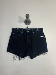 Levi's Black Denim Shorts