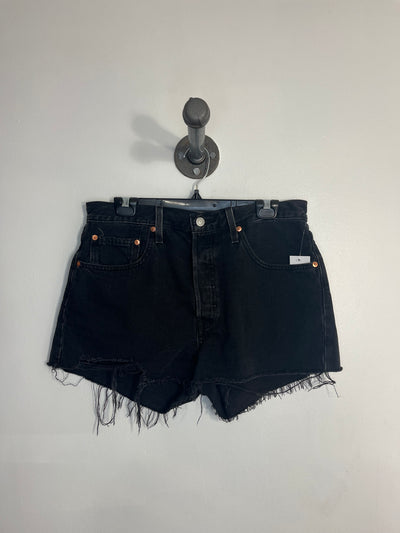 Levi's Black Denim Shorts