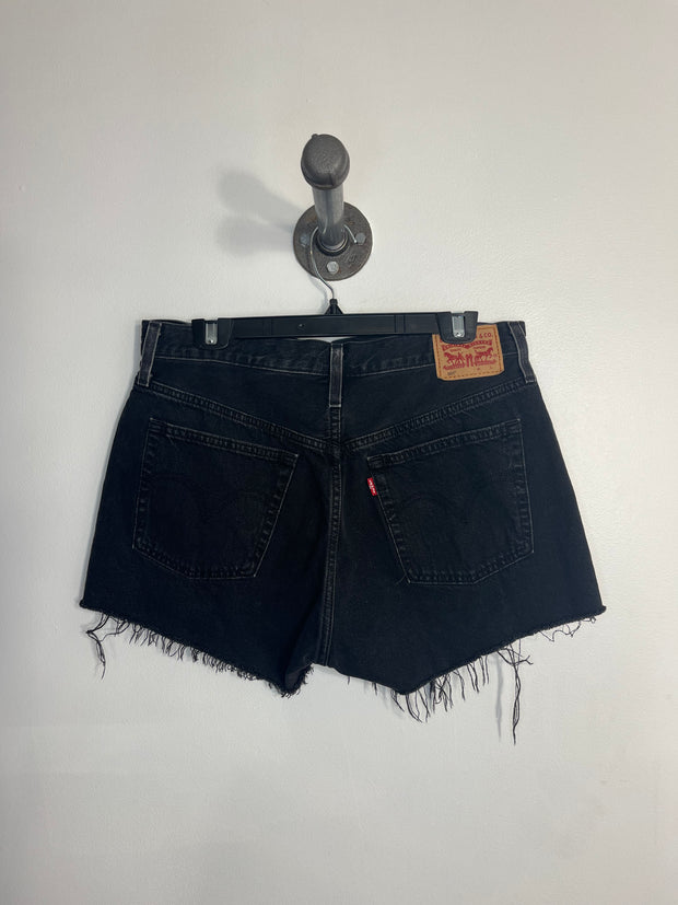 Levi's Black Denim Shorts