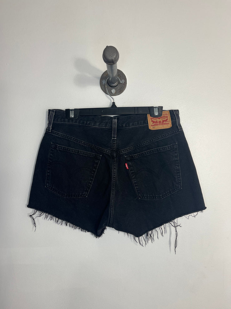 Levi's Black Denim Shorts