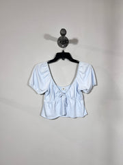 Sunday Best Blue Babydoll Tee