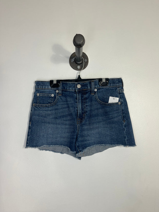Short en jean foncé Gap