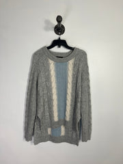 Cynthia Grey Knit Sweater