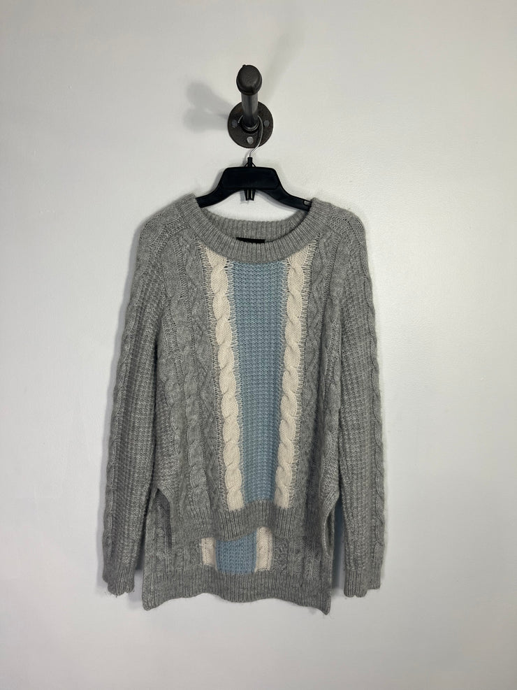 Cynthia Grey Knit Sweater