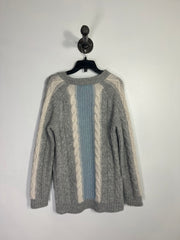 Cynthia Grey Knit Sweater