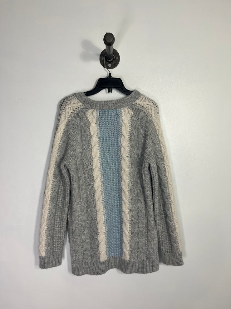 Cynthia Grey Knit Sweater