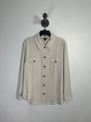 Rw & CO Cream Button Shacket