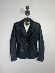 Danier Black Leather Jacket