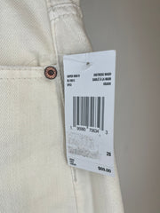 Short en jean couleur crème Buffalo